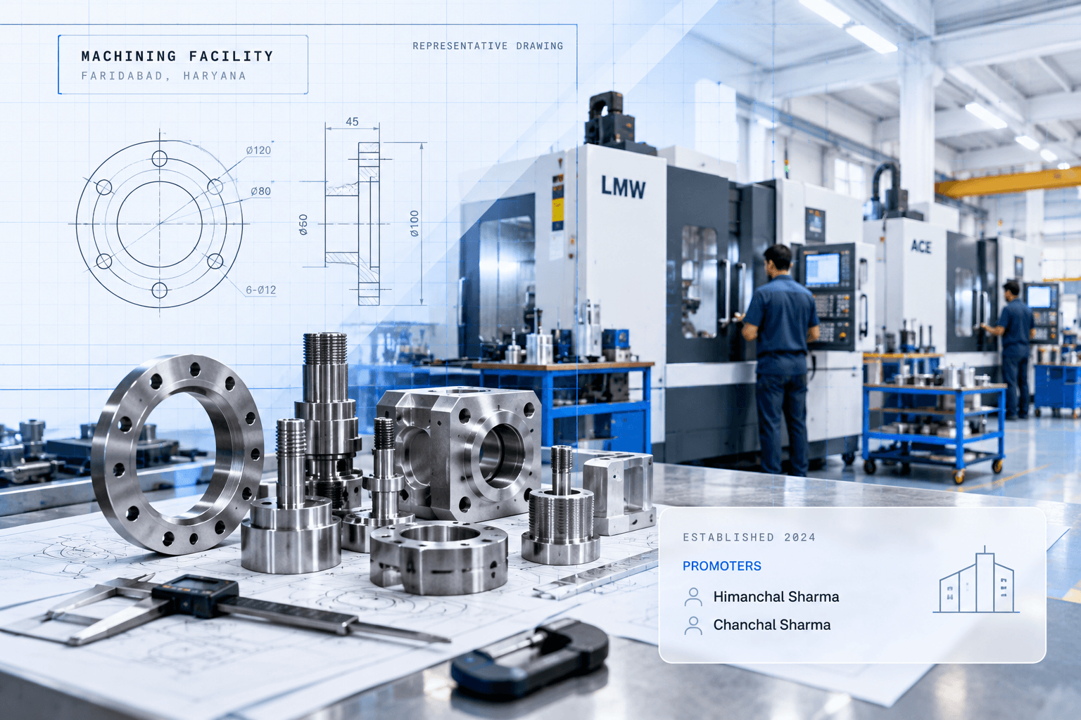 An engineering component manufacturer built on machining experience
