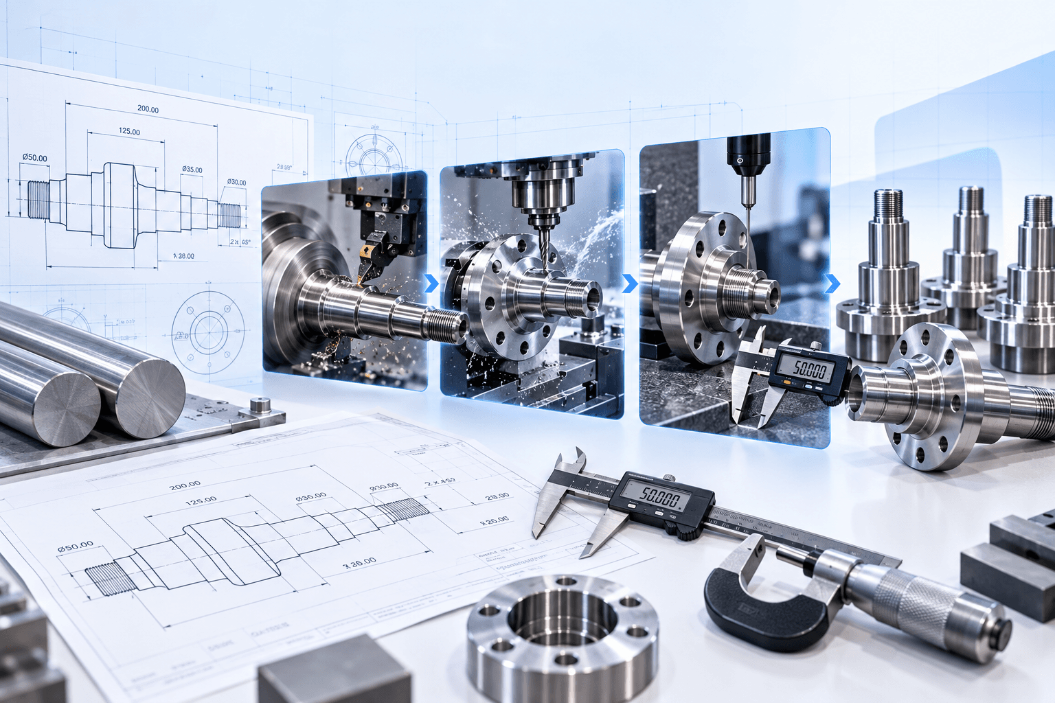 Requirement first, machining second